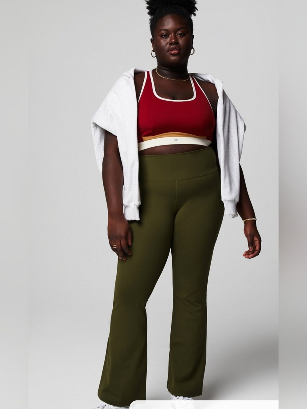Oasis PureLuxe High-Waisted Pocketed Kick Flare